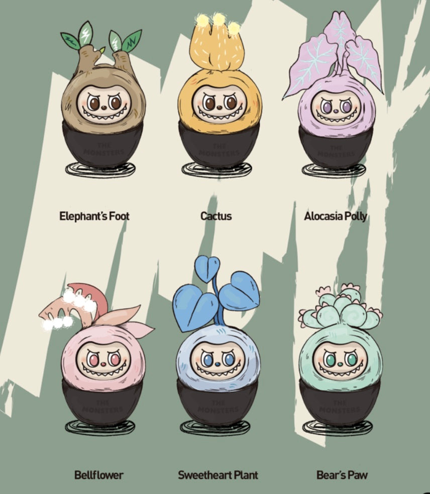Labubu Naughty Plants Series Blind Box