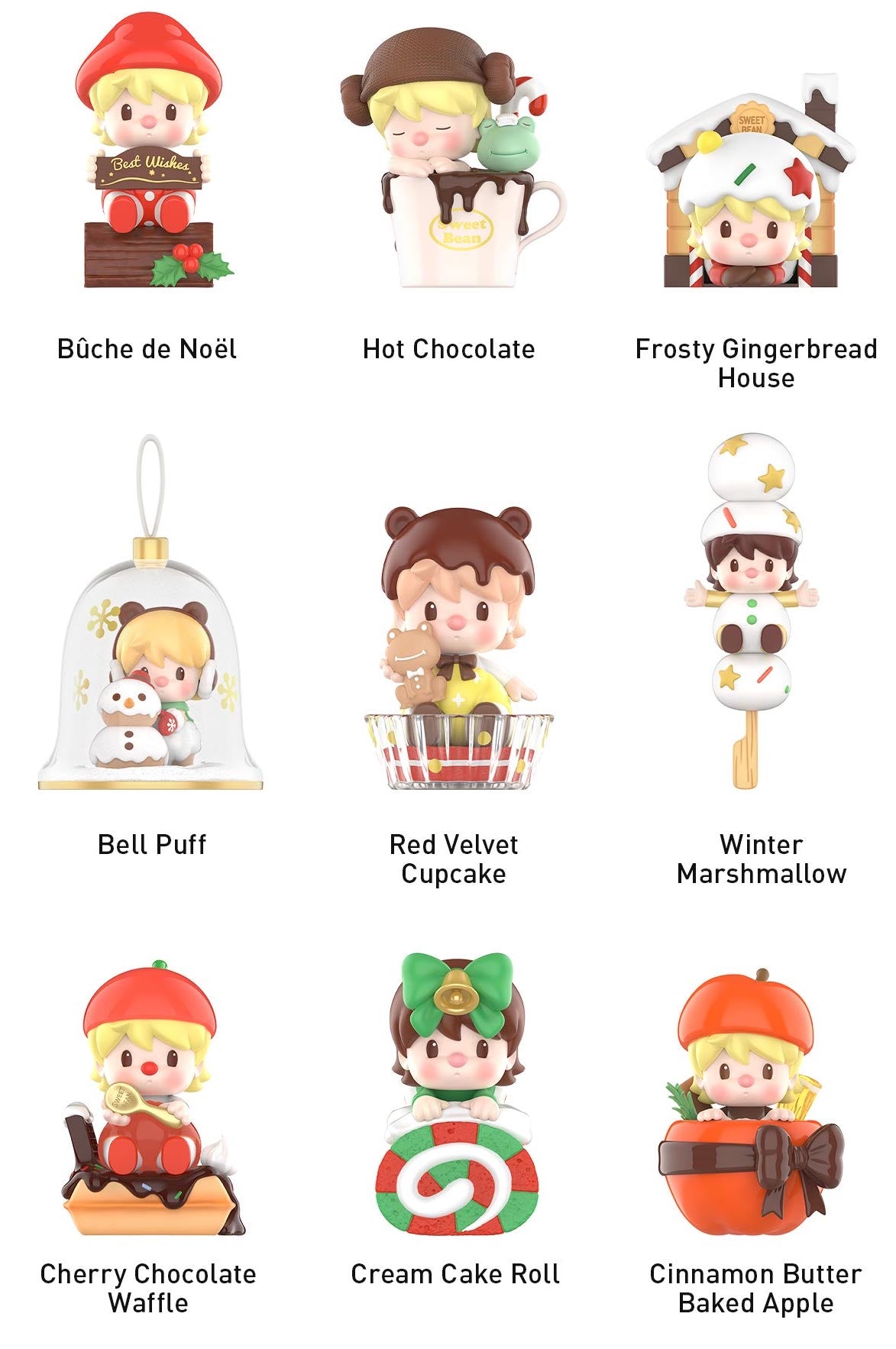 Sweet Bean Frozen Time Dessert Box Series Blind Box