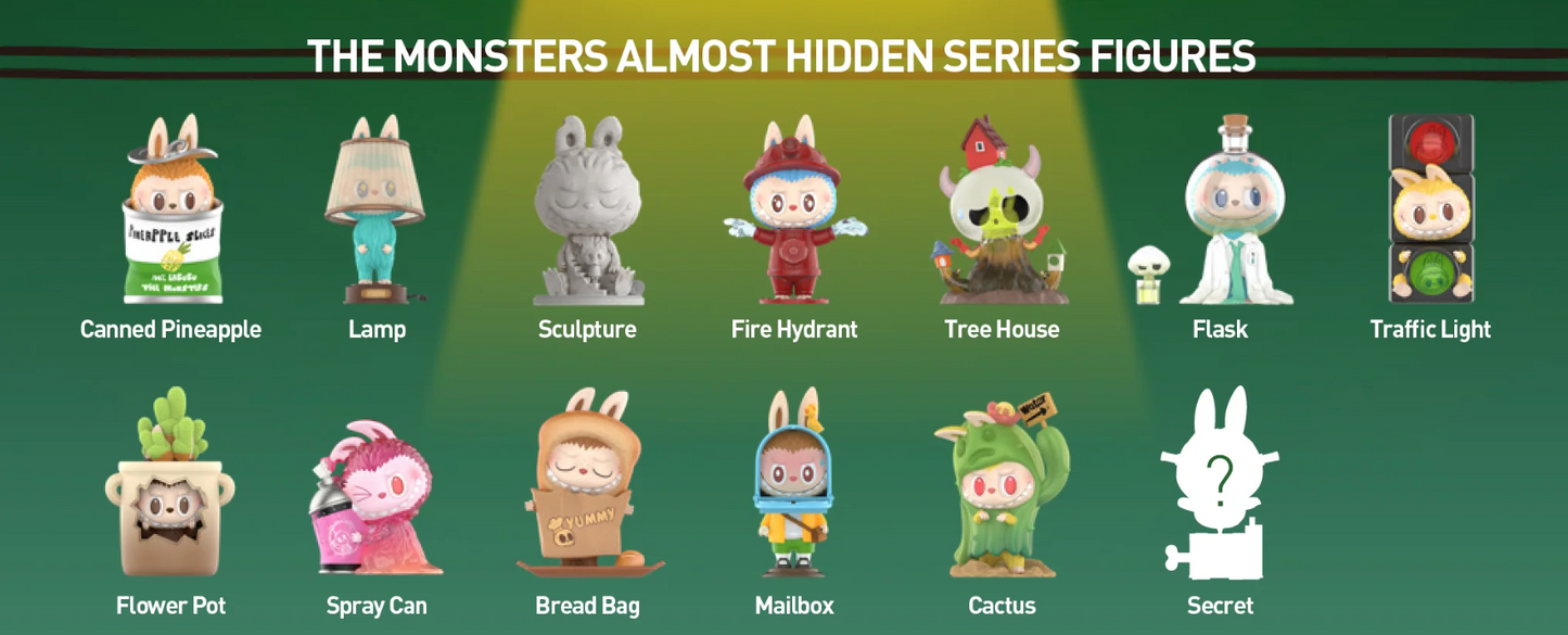 Labubu Almost Hidden Series Blind Box