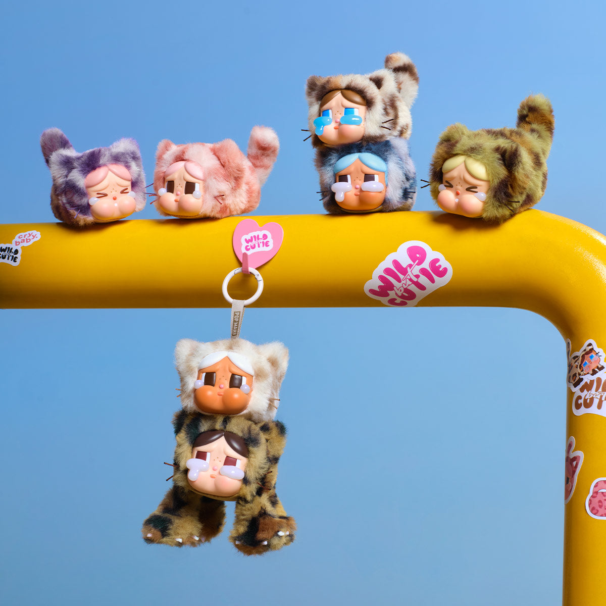 Crybaby Wild but Cutie Series Vinyl Plush Pendant Blind Box