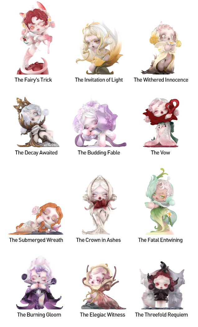 Skullpanda Petals in Four Acts Series Blind Box