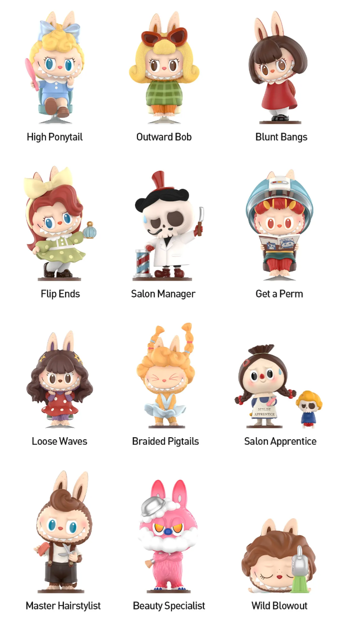 Labubu Hair Salon Series Blind Box