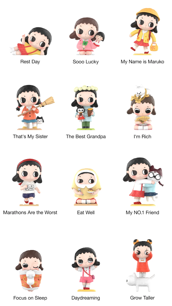 Nyota × Chibi Maruko Chan Series Blind Box