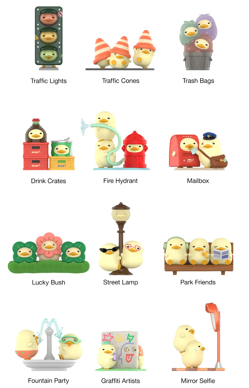 Duckoo City Walk Series Blind Box