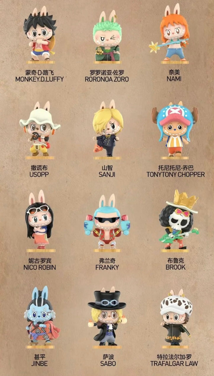Labubu x One Piece Series Blind Box