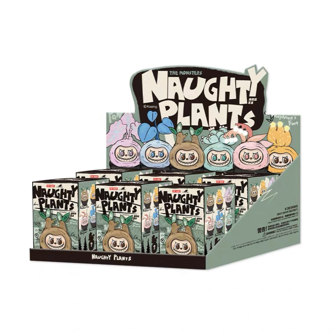 Labubu Naughty Plants Series Blind Box