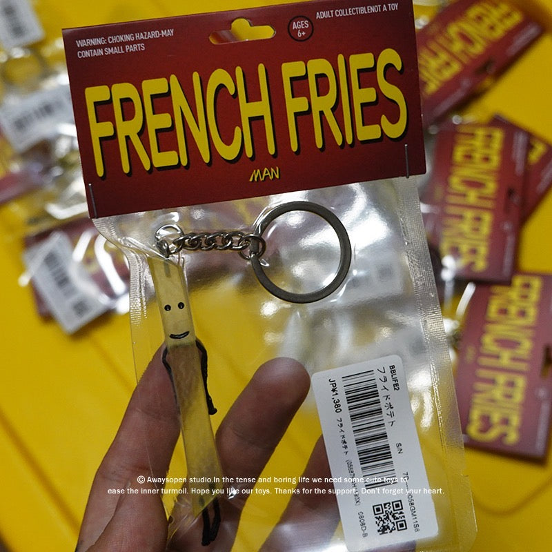 French Fries Keychain