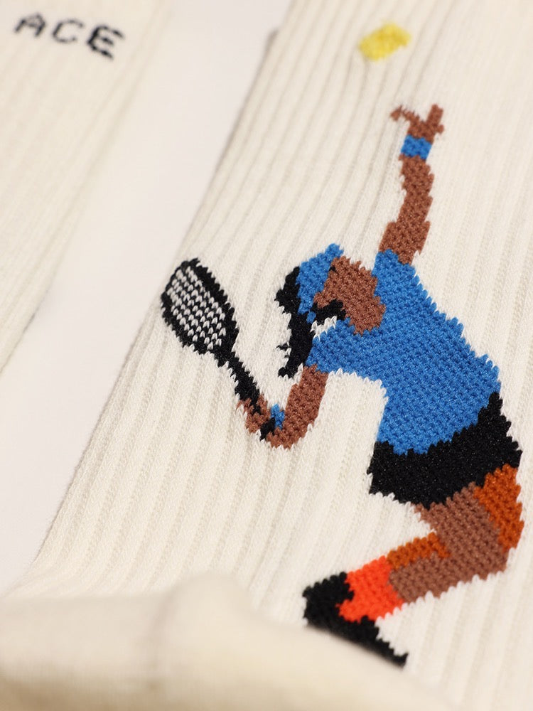 KISS MY ACE Tennis Socks