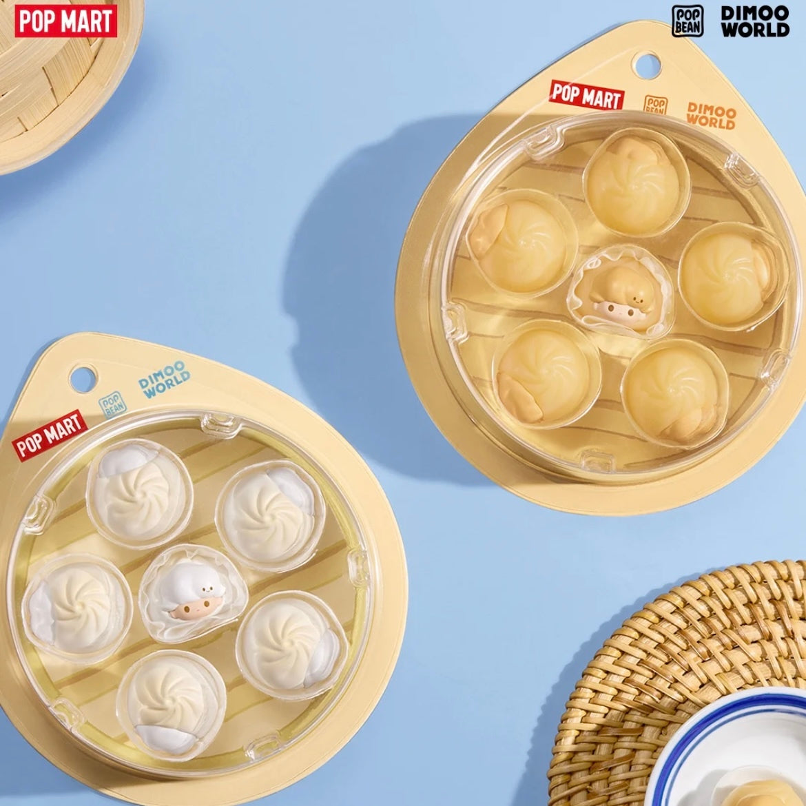 Dimoo Steamed bun x Soup Bun Shanghai Limited Edition PopBean
