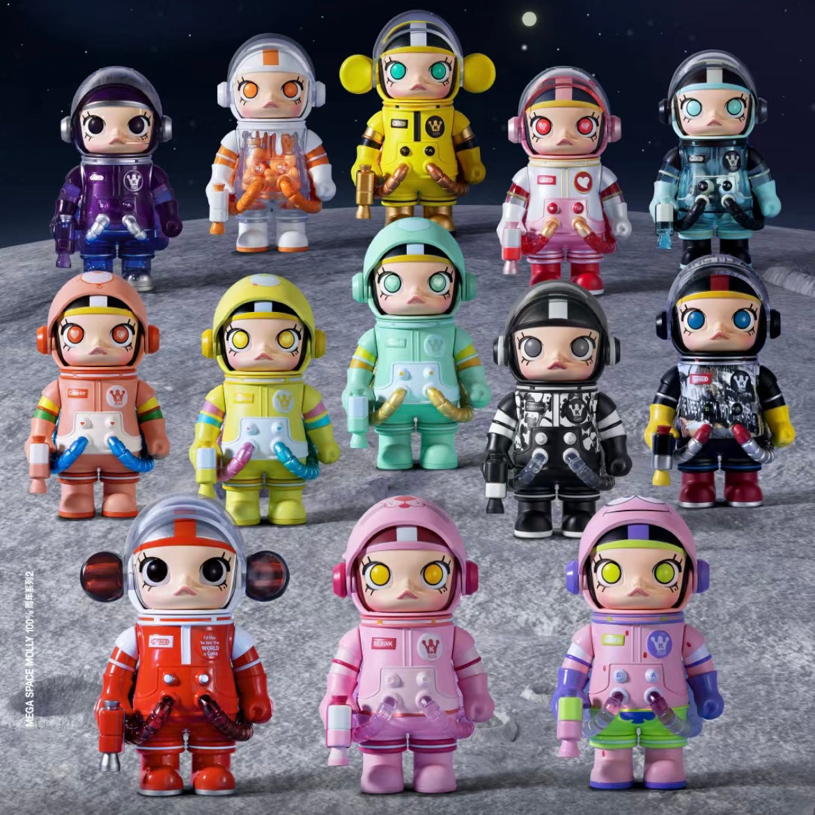 Molly 100% Space Series 2 Blind Box