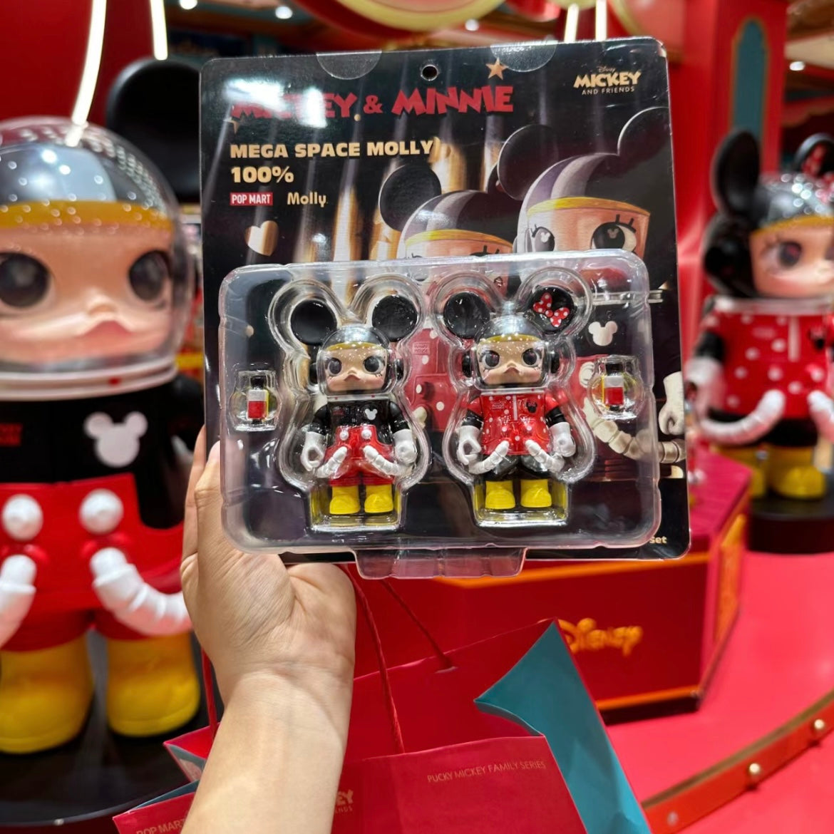 Space Molly 100% Mickey Minnie Limited Edition