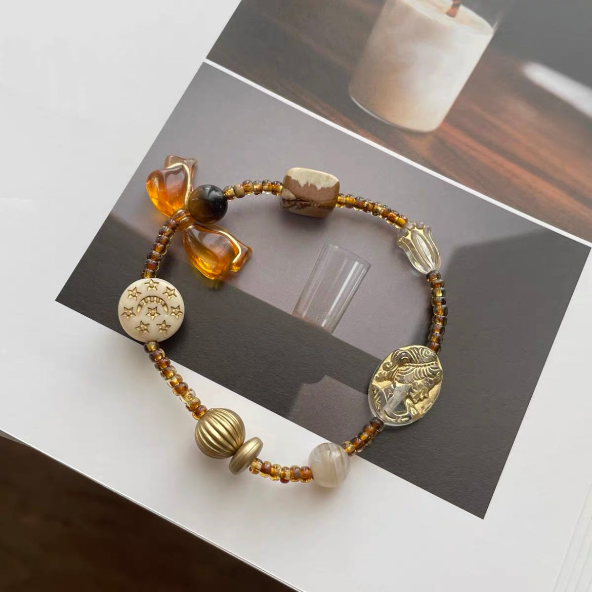 Czech Beads One-of-a-Kind Bracelets