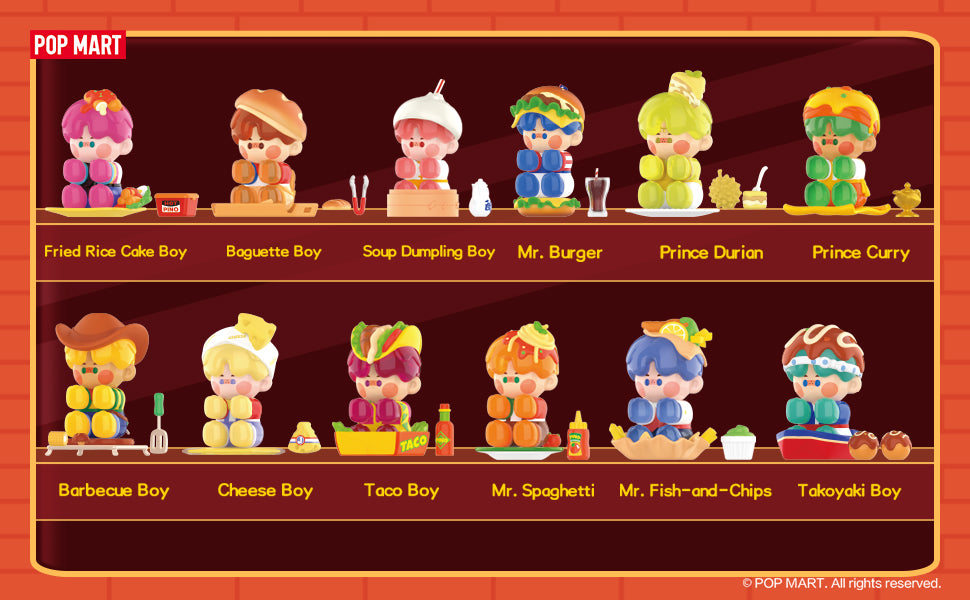 Pino Jelly Delicacies Worldwide Series Blind Box
