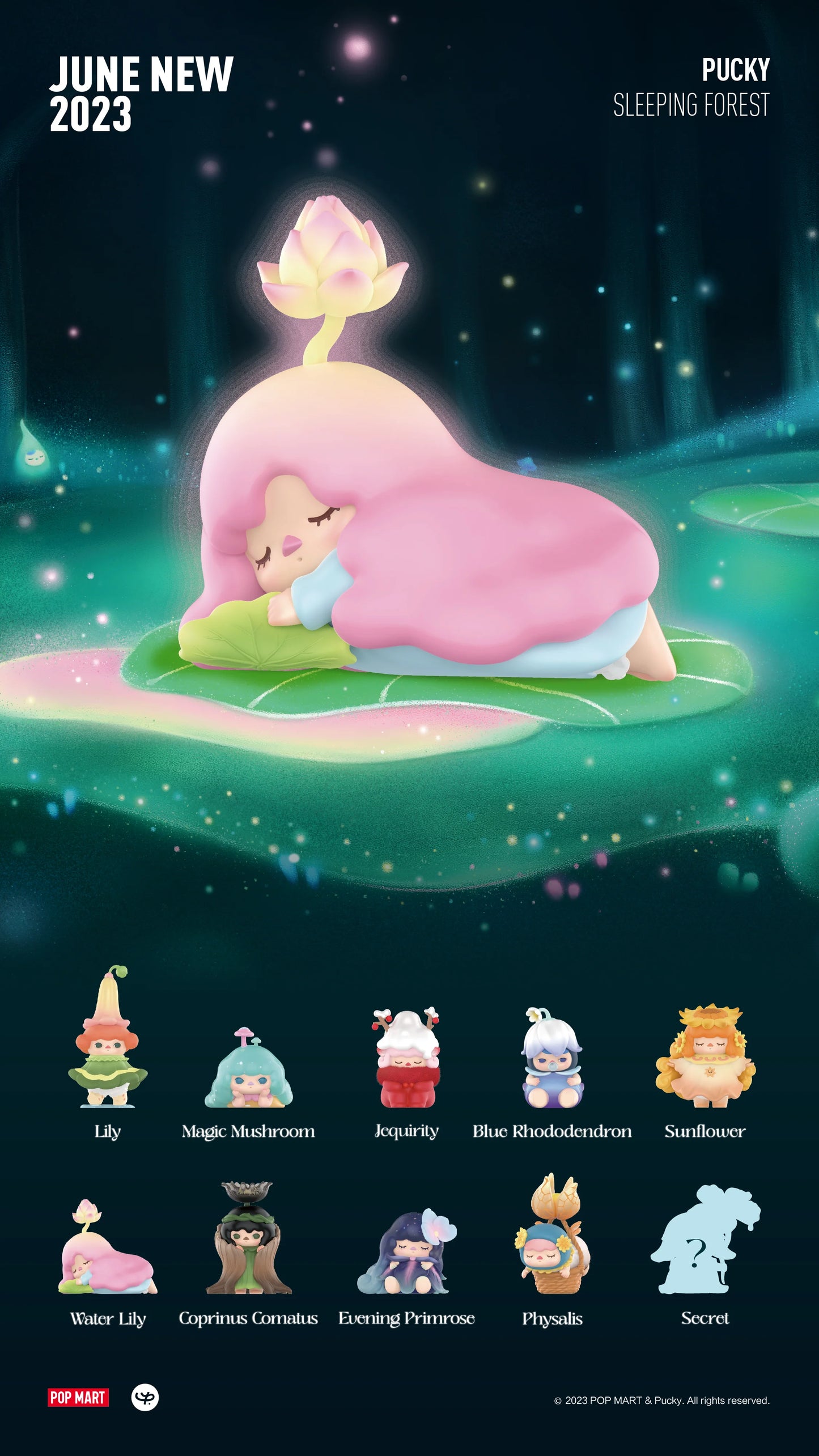 Pucky Sleeping Forest Series Blind Box