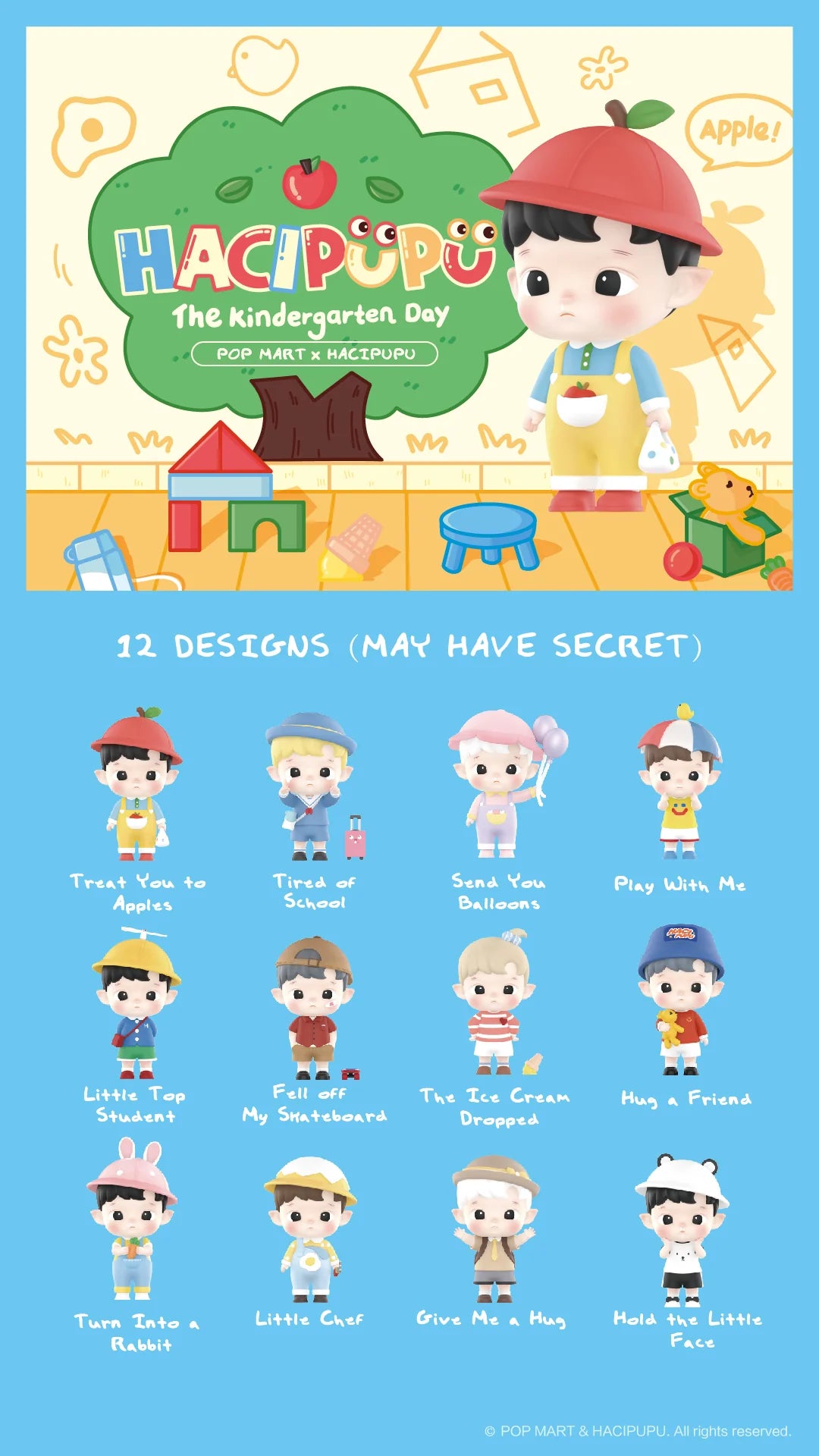 Hacipupu The Kindergarten Day Series Blind Box