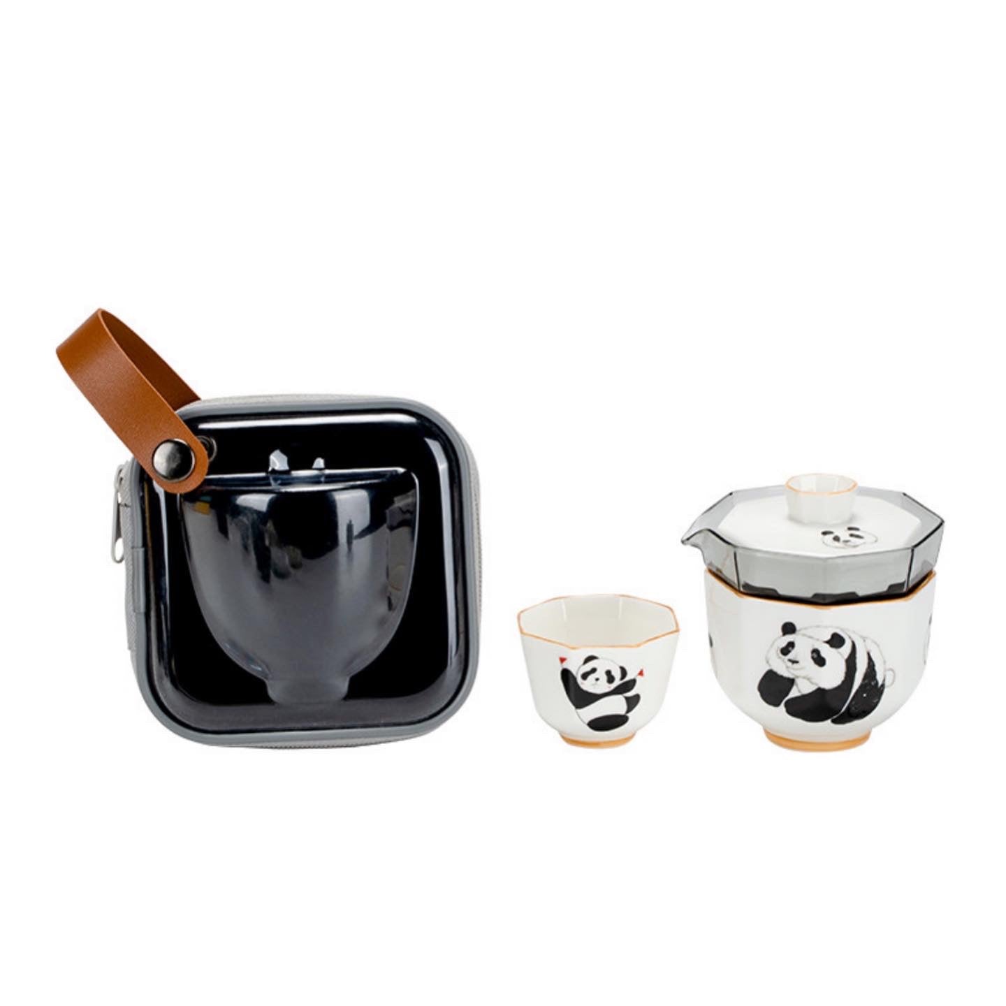 Ceramic Travel Tea Set