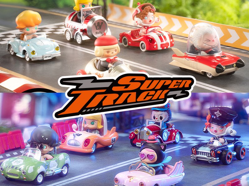 POPMART Popcar Super Track Series Blind Box