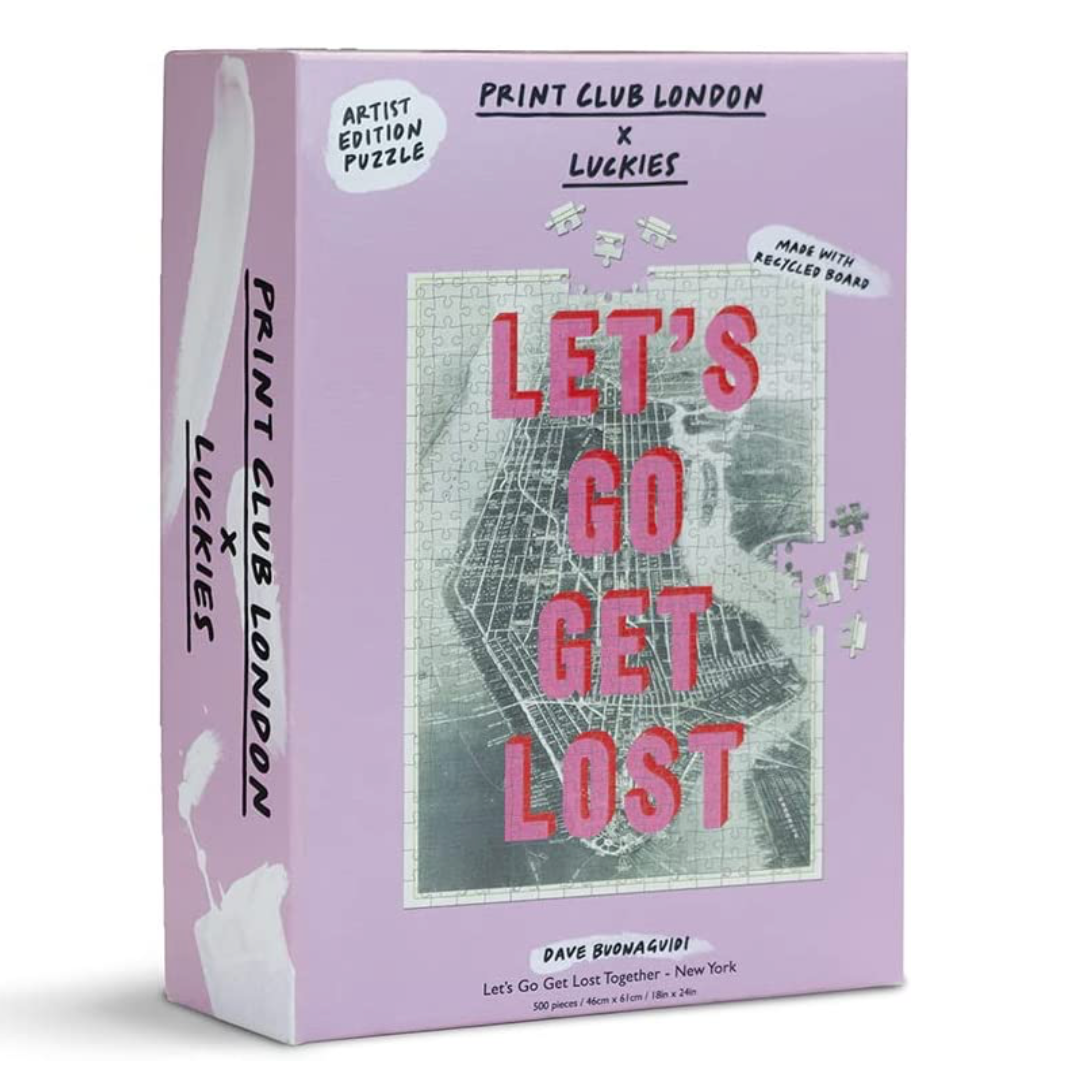 LET'S GO GET LOST Puzzle 500 Pieces