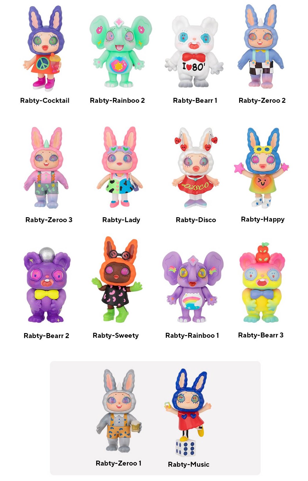 EDM Party Series Blind Box by Agan