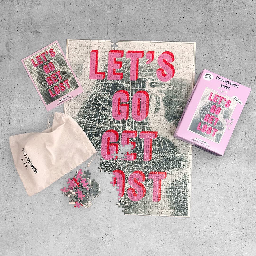LET'S GO GET LOST Puzzle 500 Pieces