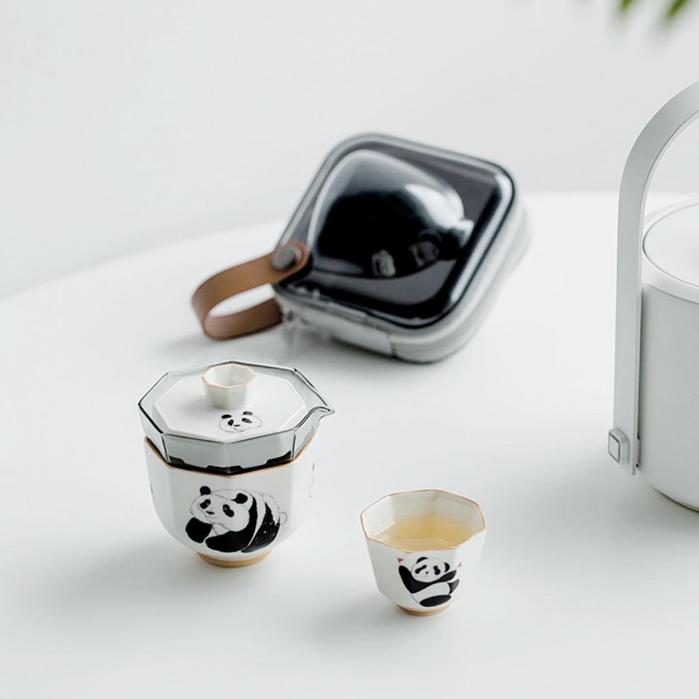 Ceramic Travel Tea Set