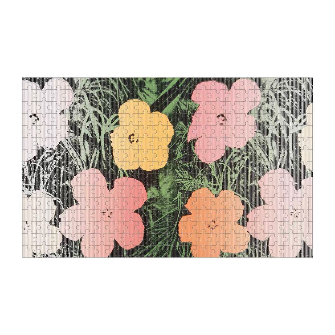 Andy Warhol Flowers Lenticular Puzzle 300 Pieces