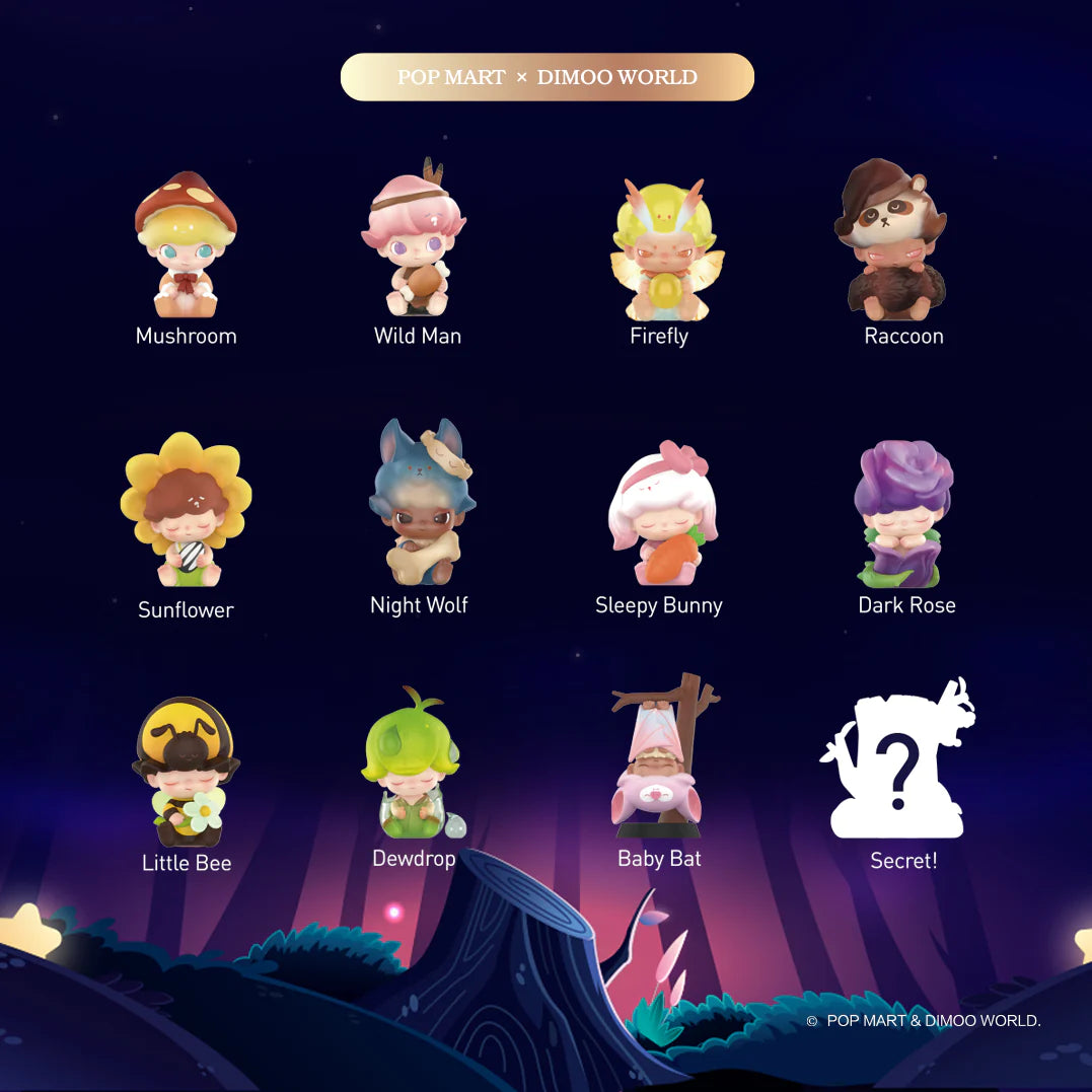 Dimoo Forest Night Series Blind Box