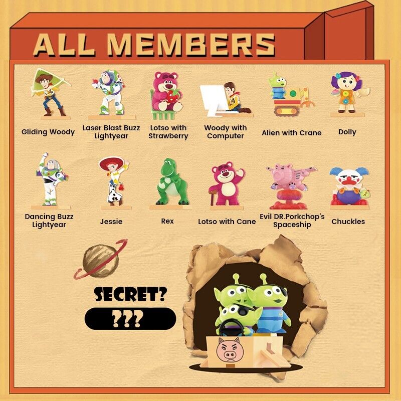 Disney Pixar Toy Story Sunnyside Adventures Series Blind Box