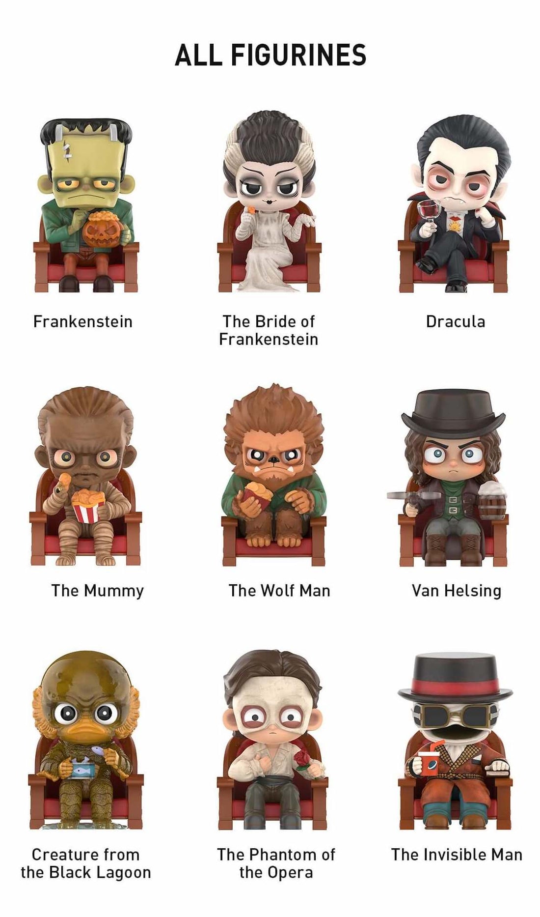 Universal Monsters Alliance Series Blind Box – Meaning Less Art Inc.