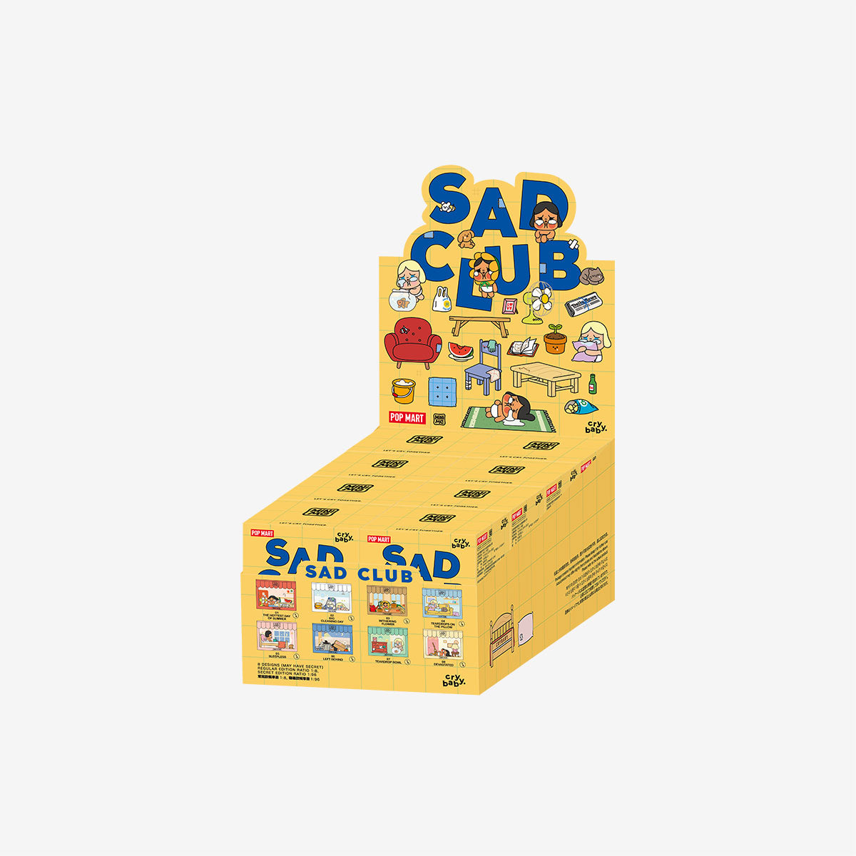 Crybaby Sad Club Series Blind Box Scene Sets