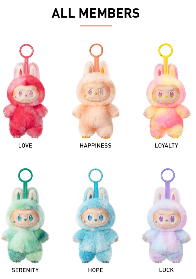 Labubu Big into Energy Series Vinyl Face Plush Pendants [Shipping starts May 6]