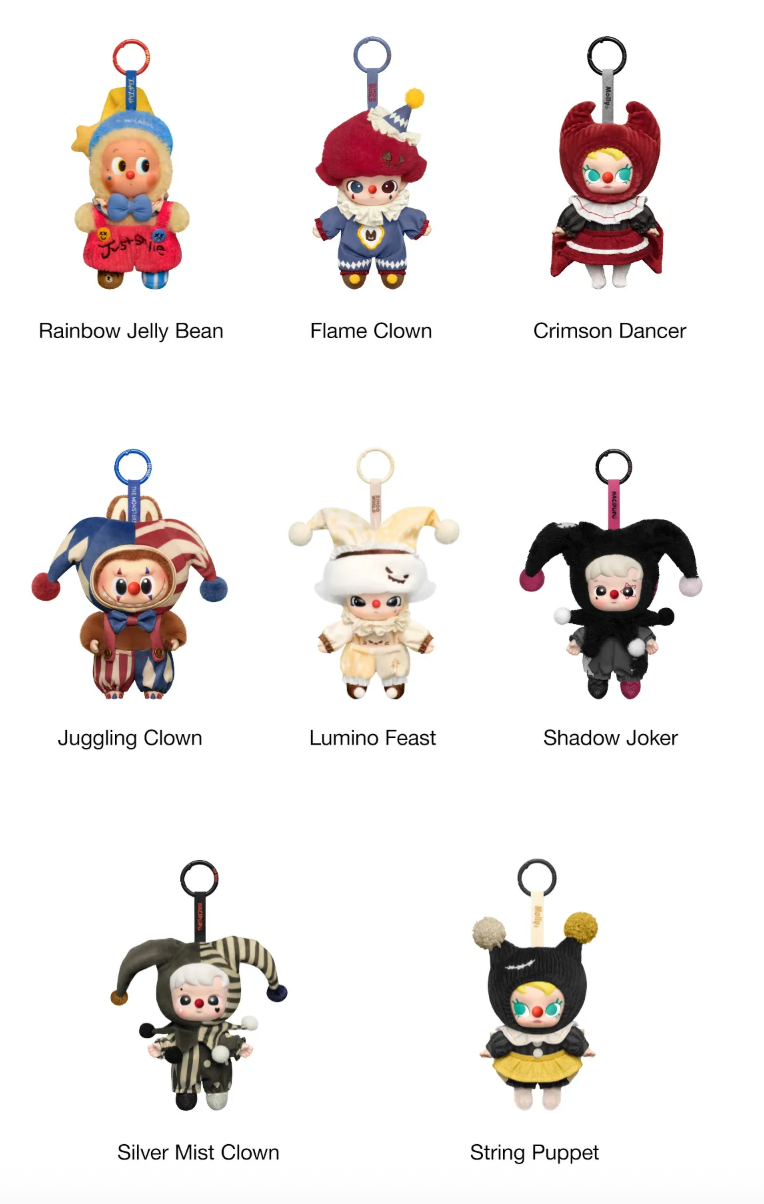 Why So Serious Series Vinyl Plush Pendant Blind Box
