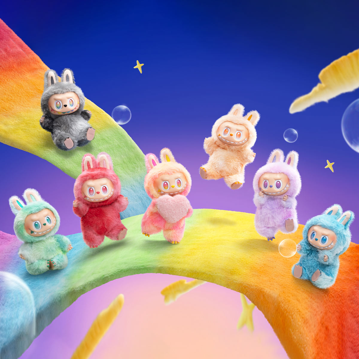 Labubu Big into Energy Series Vinyl Face Plush Pendants [Shipping starts May 6]