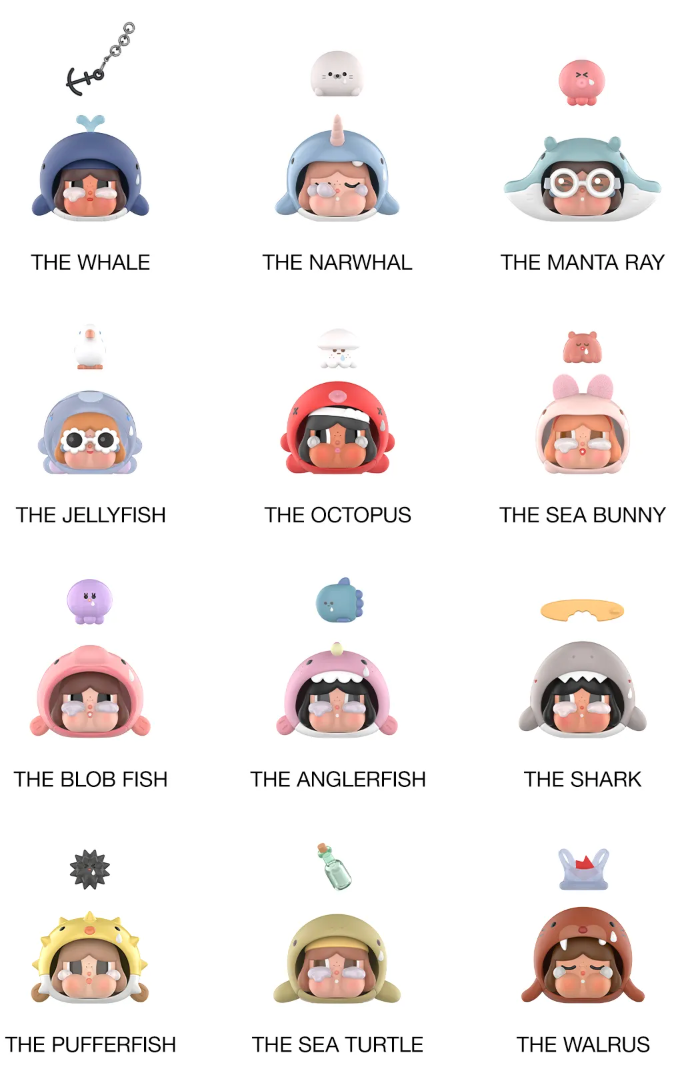 Crybaby Cry Me an Ocean Series Blind Box[Shipping starts May 19]