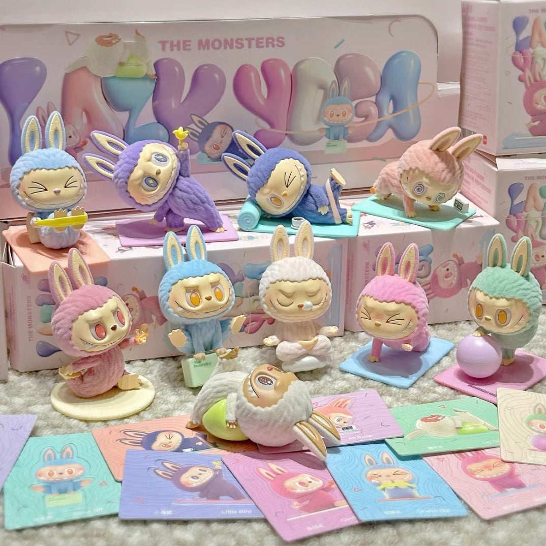 Labubu Lazy Yoga Series Blind Box