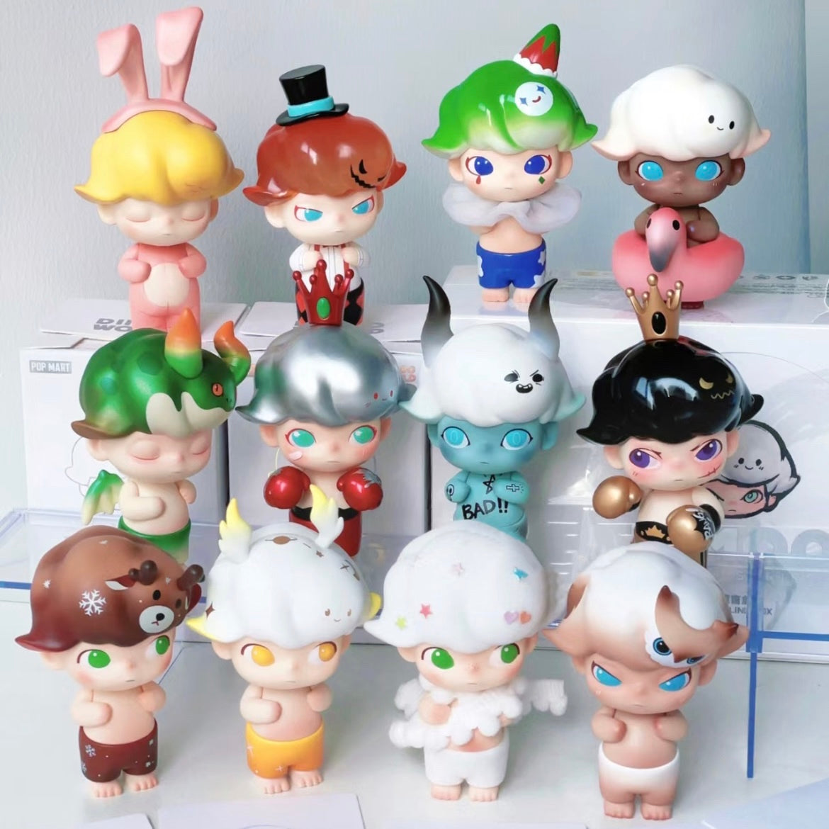 Dimoo Retro Series Blind Box – Meaning Less Art Inc.