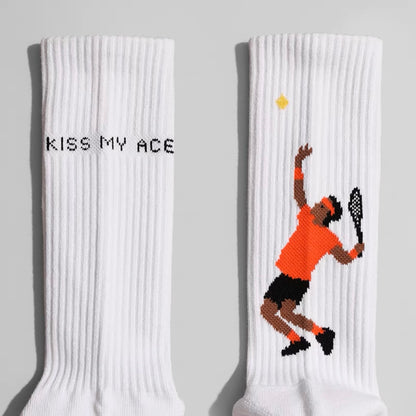 KISS MY ACE Tennis Socks