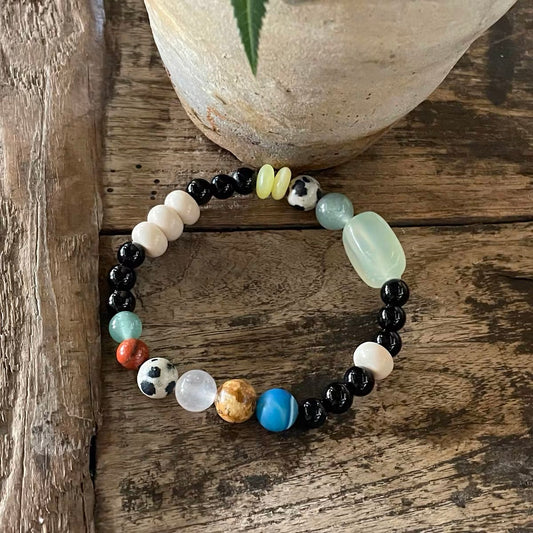 [Zen] Mix Natural Gemstone Beaded Bracelet