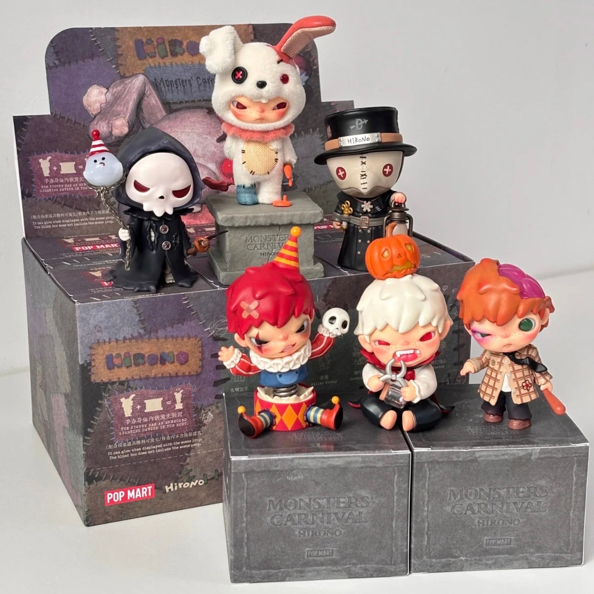 carnival monsters Hirono Monsters' Carnival Series Blind Box – Meaning Less Art Inc