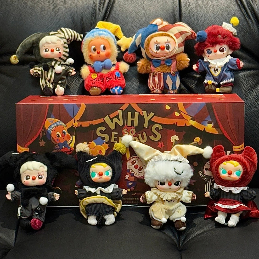 Why So Serious Series Vinyl Plush Pendant Blind Box – Meaning Less Art Inc.