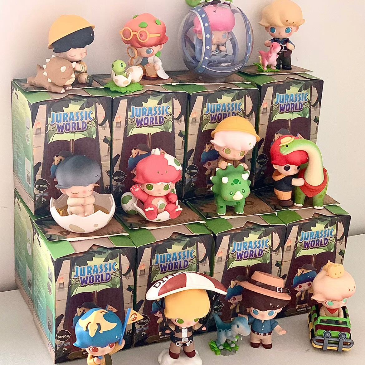 Dimoo Jurassic World Series Blind Box – Meaning Less Art Inc.