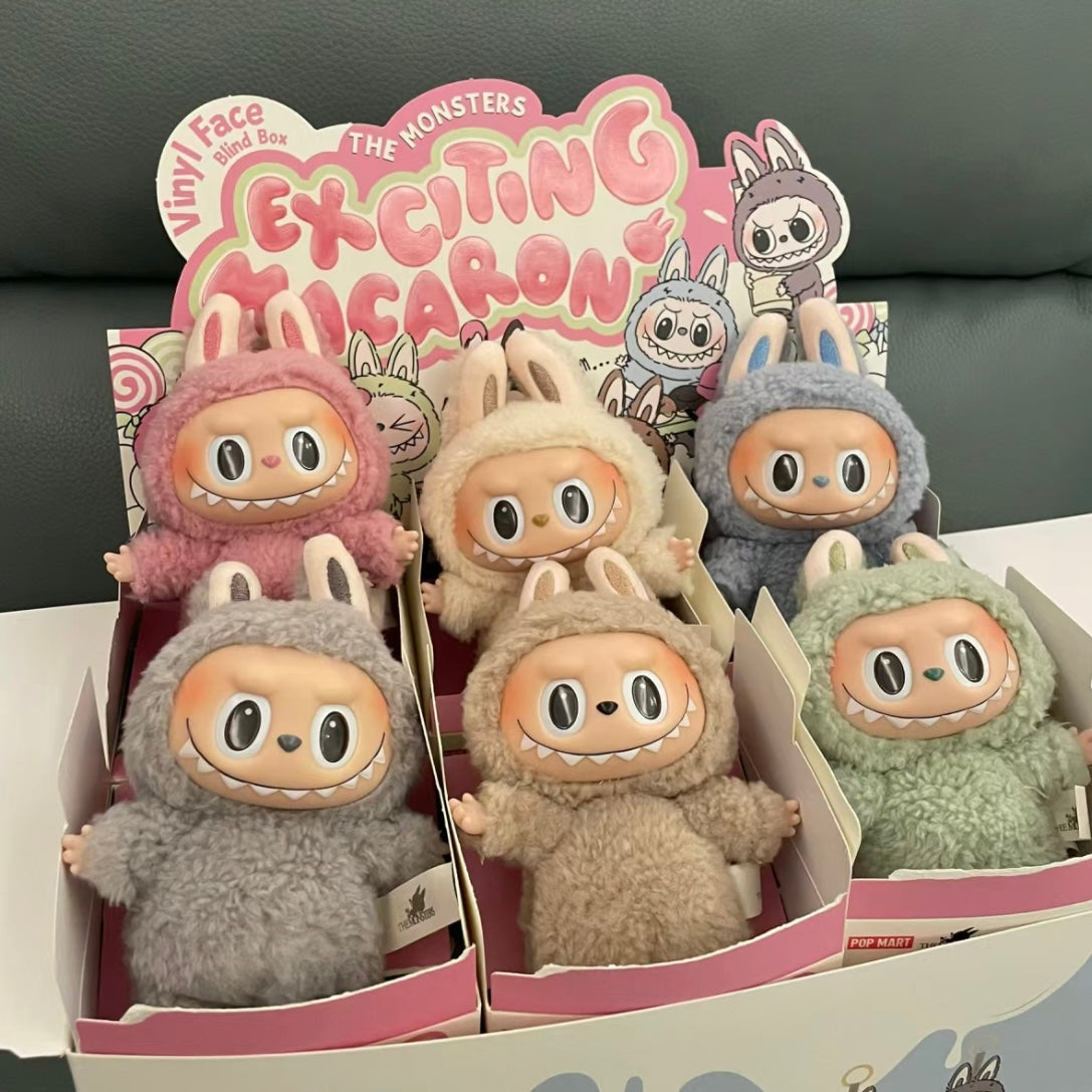 Labubu Tasty Macarons Vinyl Face Series Blind Box – Meaning Less Art Inc.