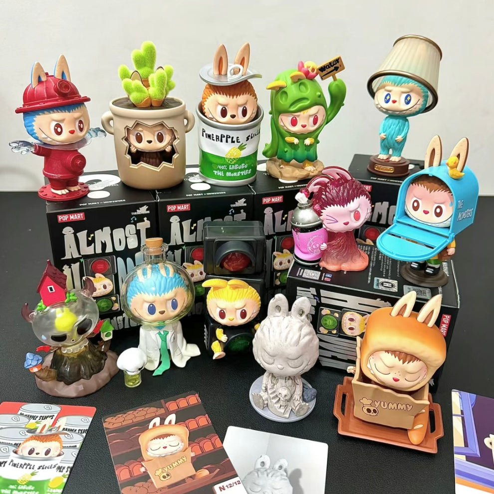 Labubu Box Types Labubu Almost Hidden Series Blind Box – Meaning Less Art Inc.