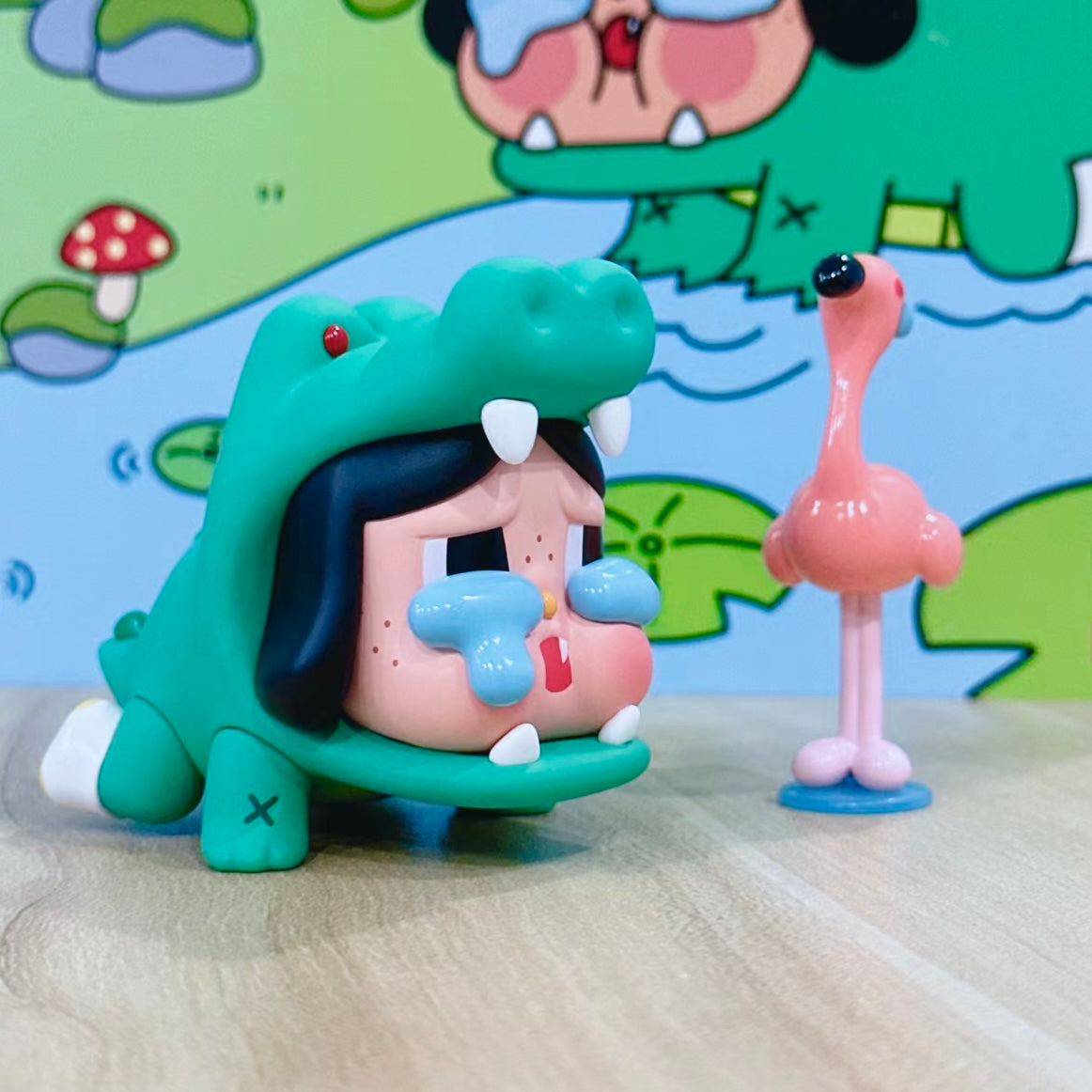 Less Crocdile Crybaby Crocodile Tears Limited Edition – Meaning Less Art Inc.
