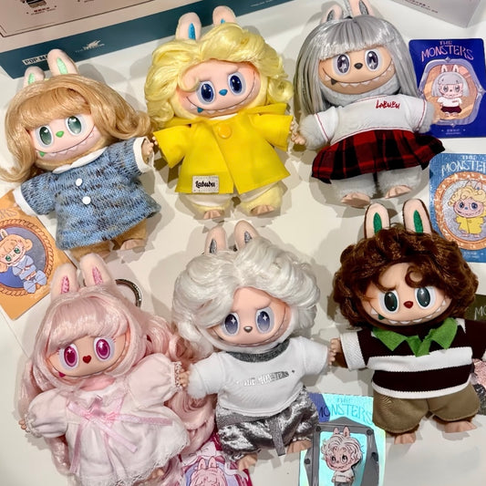 Labubu Hair Salon Series Vinyl Plush Pendant Blind Box