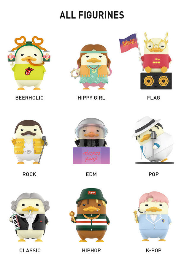 Duckoo Music Festival Series Blind Box – Meaning Less Art Inc.