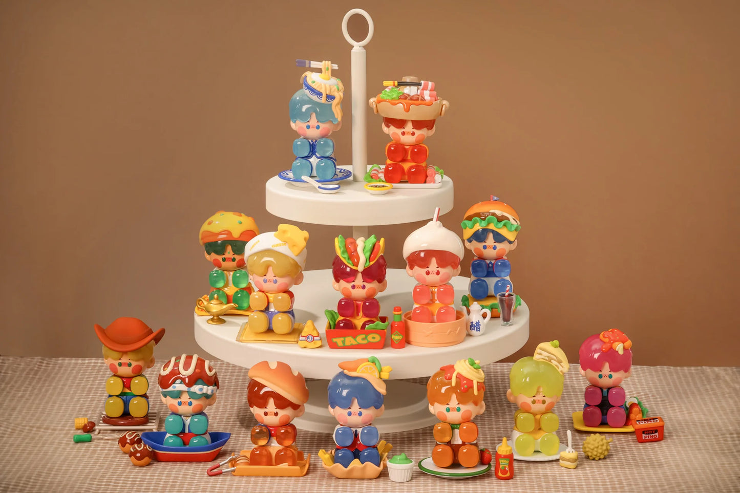 Pino Jelly Delicacies Worldwide Series Blind Box