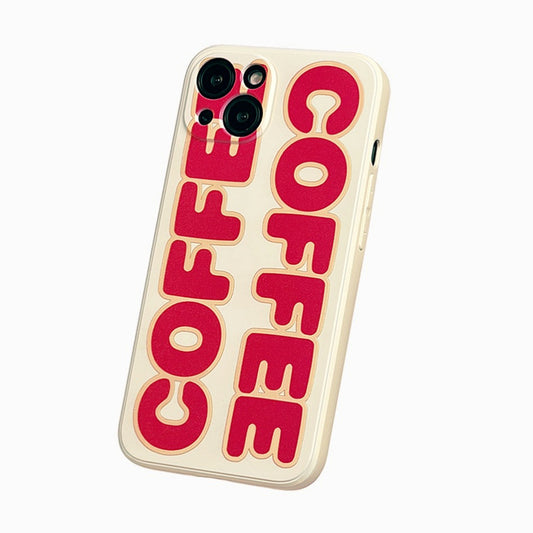 Coffee coffee iPhone case