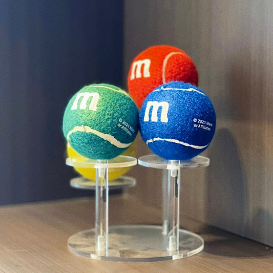 M&M's tennis balls for pets